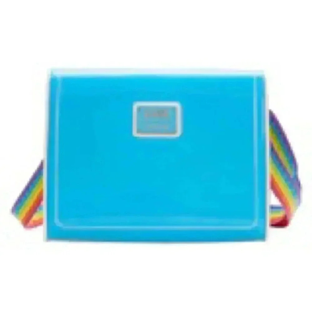 NWT Loungefly Lisa Frank Angel Kitty Crossbody Bag - Picture 2 of 7